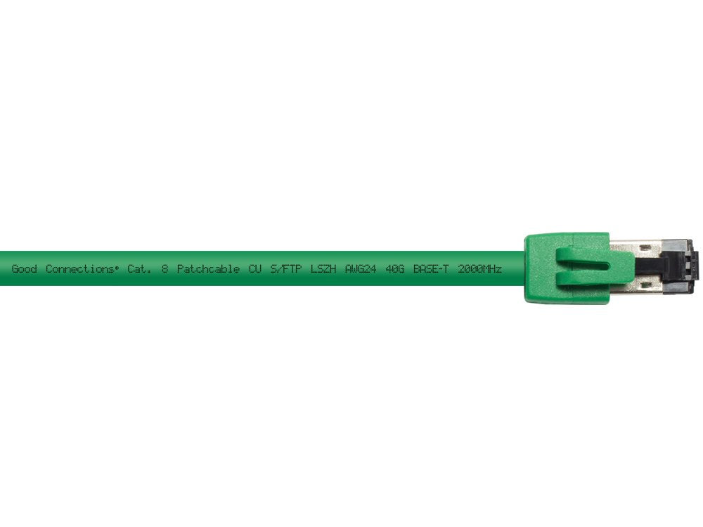 Rns® Cable De Red Cat. 8.1, S Ftp, Pimf, Halogenfrei (Lszh), 2000mhz, 40gbit S, Grün, 7,5m, Good Connections®