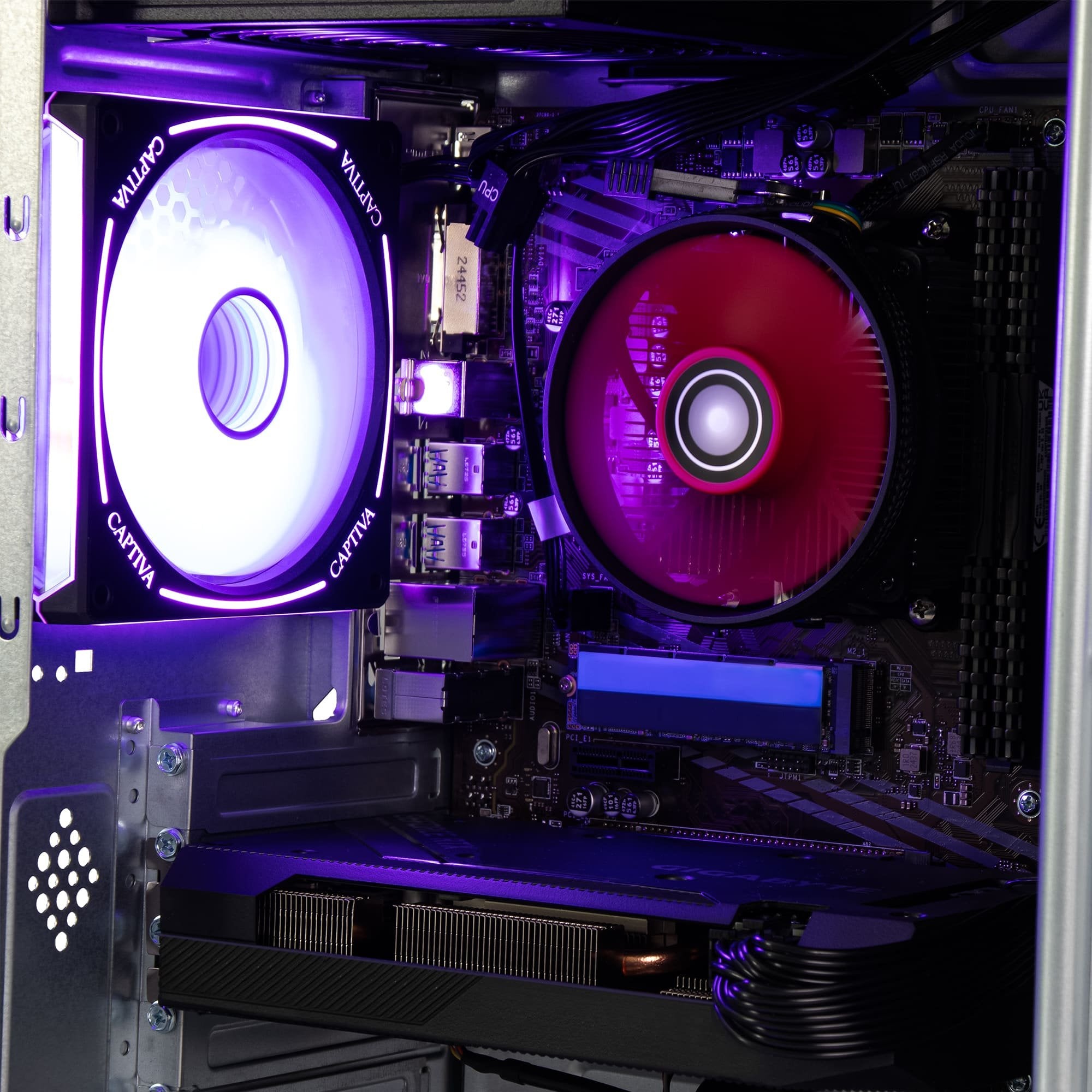 EAN 4046373927151 - CAPTIVA 92715 PCs/estación de trabajo AMD Ryzen™ 5 5500 16 GB DDR4-SDRAM 1 TB SSD NVIDIA GeForce RTX 5060 imagen 4