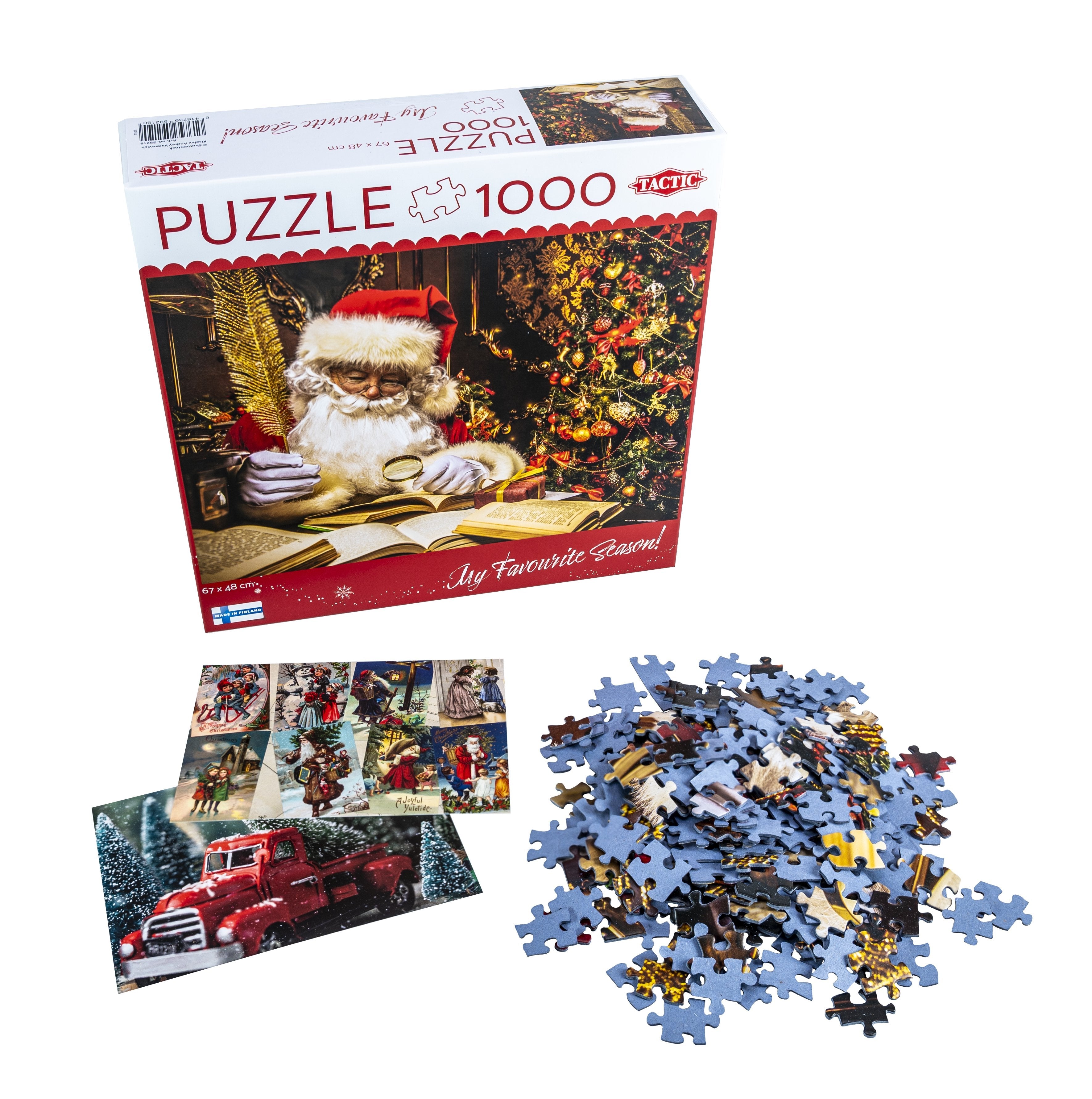 Puzzle 1000 Elementów Swiety Mikolaj W Swoim Domu