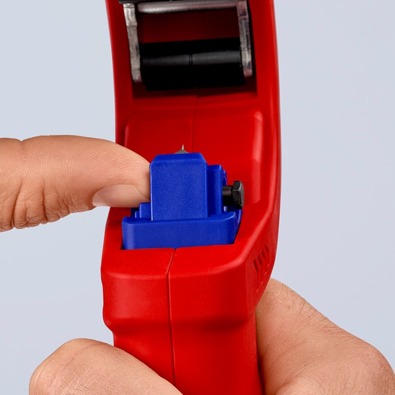 Cortatubos Knipex Dp50 90 23 01 Bk (Rojo Azul) 90 23 01 Bk