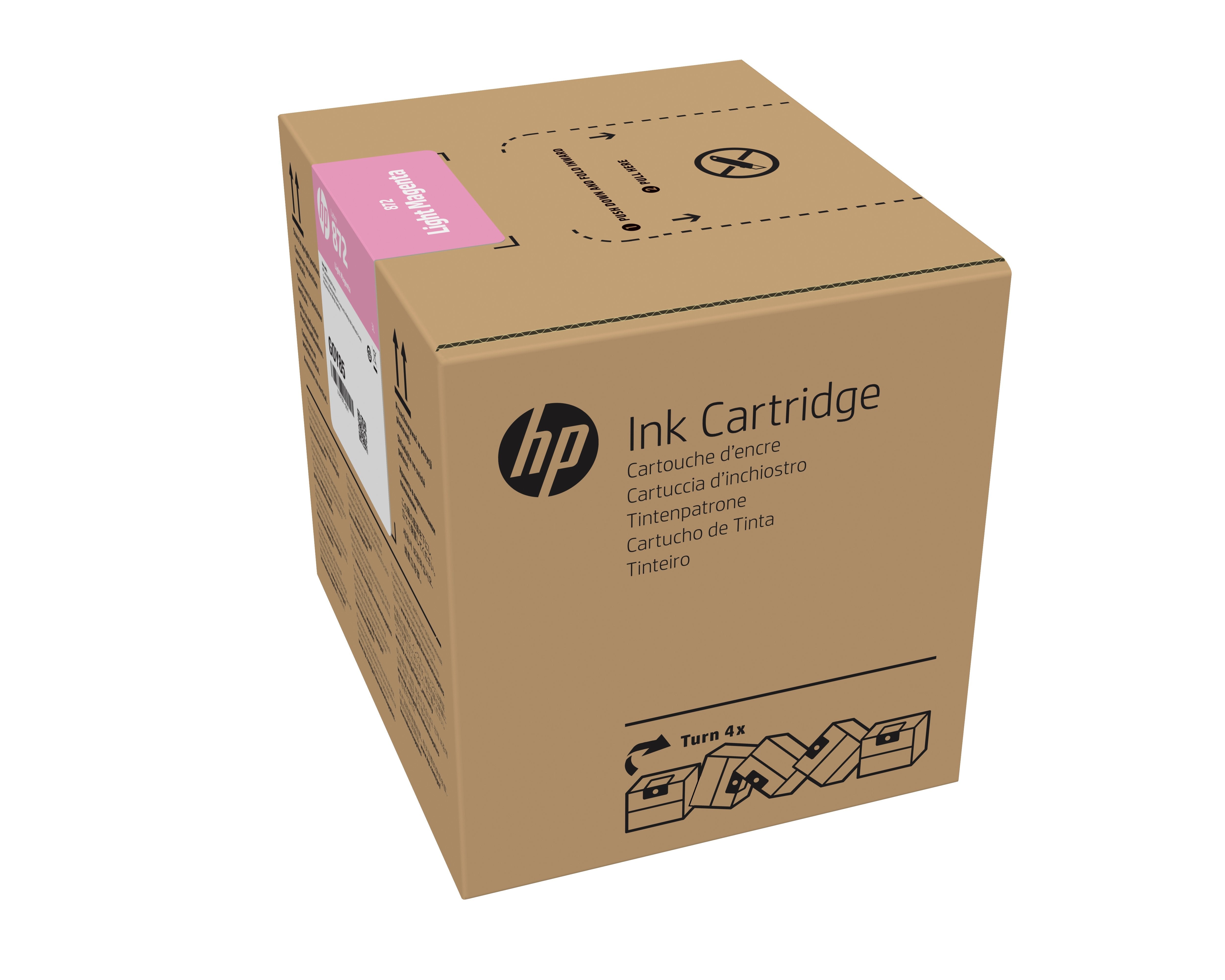 EAN 190780600894 - HP 872 3-liter Light Magenta Latex Ink Cartridge cabeza de impresora imagen 1