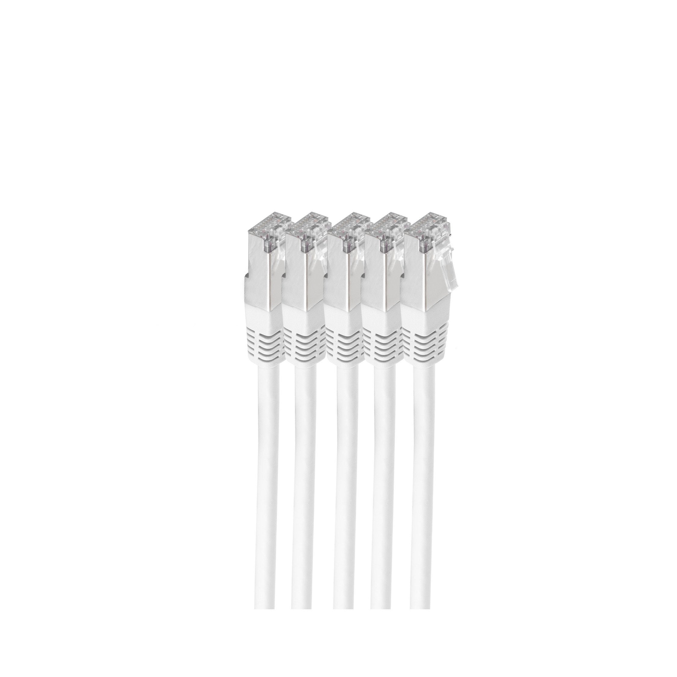 Shiverpeaks Cable De Red Cat6 S/Ftp Lszh Ve5 Blanco 1,0m
