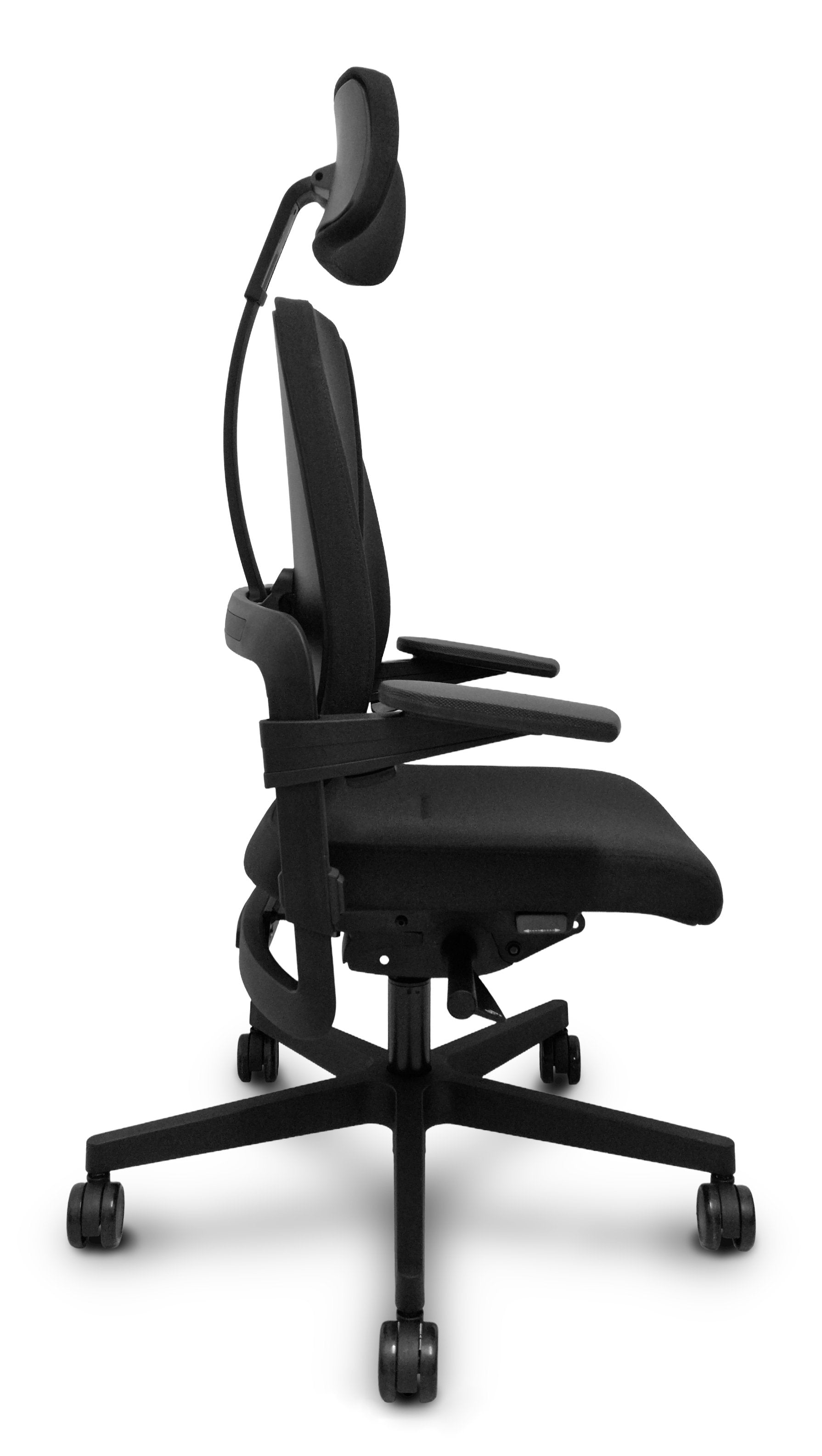 Piqueras Y Crespo Nowy Styl Silla Xilium Duo Traslack Tejido Era Negro Brazos 3d Y Cabecero