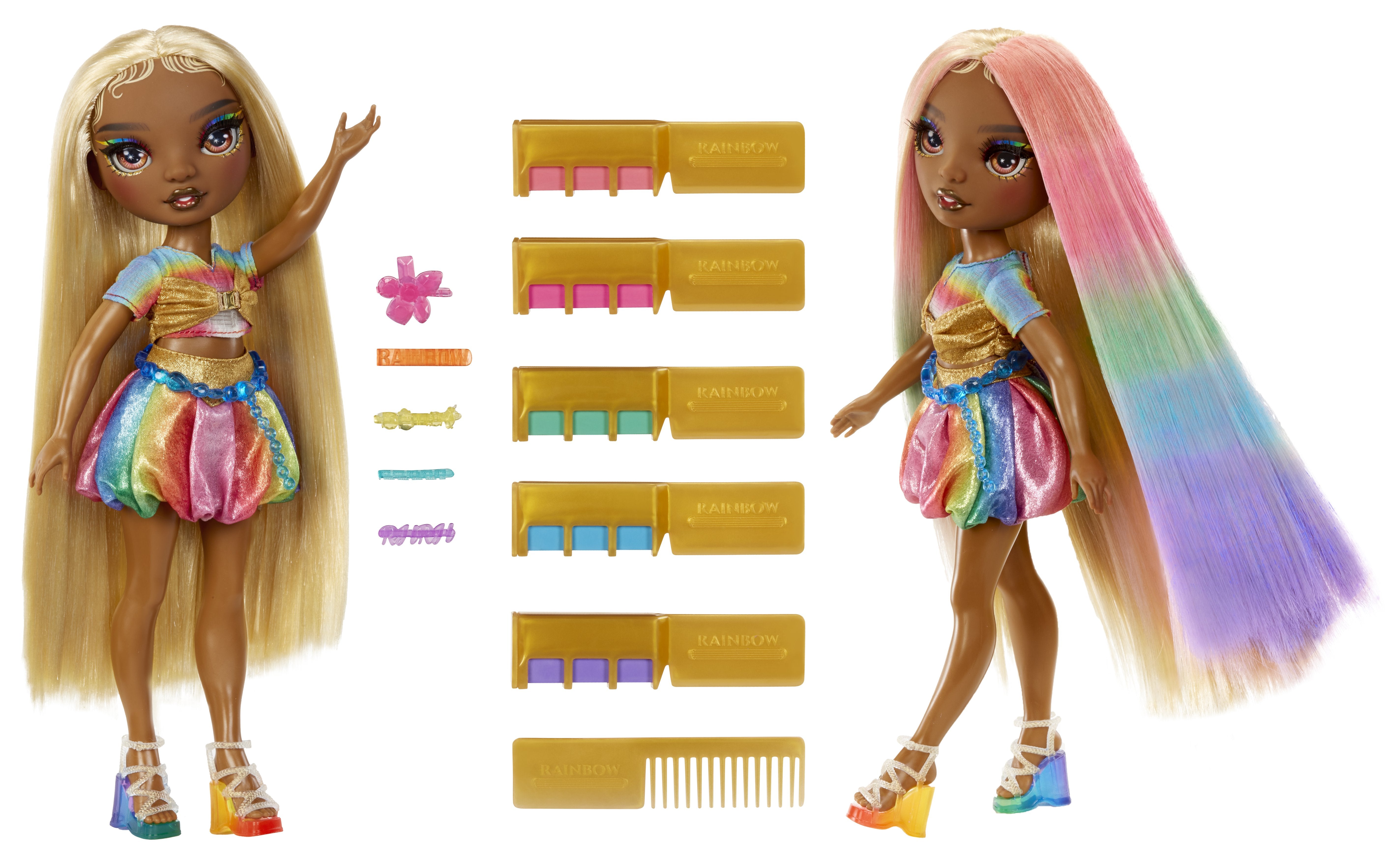 Lalka Rainbow High Hair Chalk Style Meline