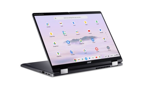 Acer Chromebook Plus Spin 714 Cpe794-1n-Tco Diseño Plegable Intel Core Ultra 7 155u / Hasta 4.8 Ghz Chrome Os Intel Graphics 32 Gb Ram 512 Gb Ssd Nvme 14" Ips Pantalla Táctil 1920 X 1200 Wi-Fi 6e Bluetooth Gris Metalizado Kbd: Españ