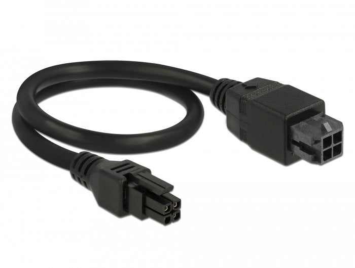 Delock Micro Fit 3.0 Cable De Extensión De 4 Pines Macho> Hembra 30 Cm