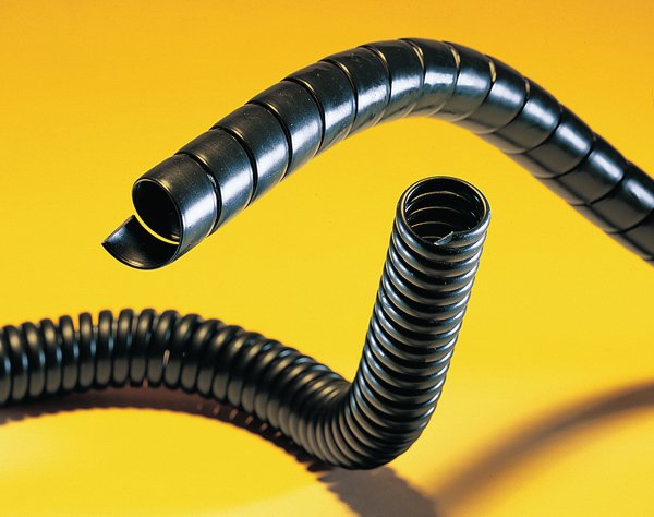 Spf15-Pp-Bk 1m Manguera En Espiral 15-18mm Negro 162-20150