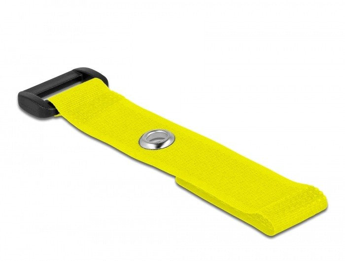 Delock 19540 Presilla Bridas Adherentes Para Cables Amarillo 5 Pieza(S)