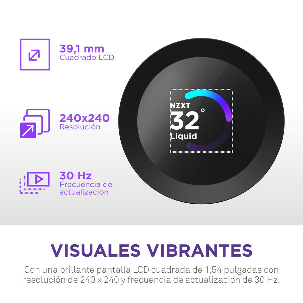 EAN 5056547205199 - NZXT Kraken Plus 240 Procesador Sistema de refrigeración líquida todo en uno 12 cm Negro imagen 4
