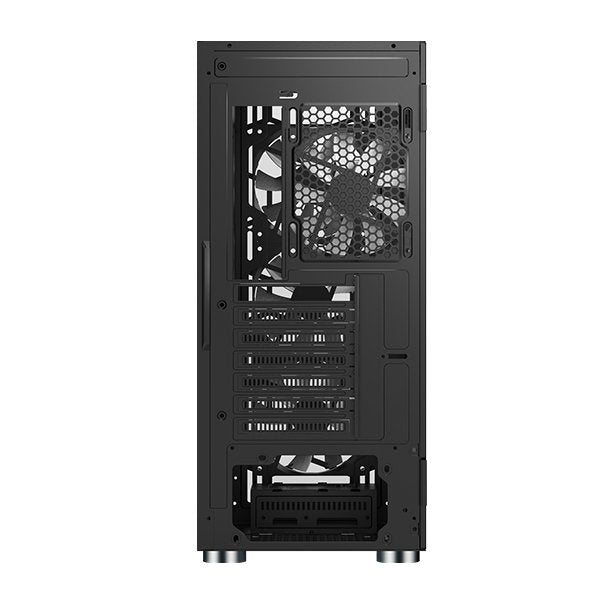 Caja Pc Montech X3 Glass Midi-Tower, Rgb, Temperojo Glass -Negro