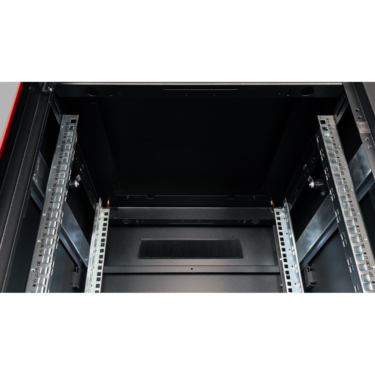 Roline 19-Zoll Netzwerkschrank Pro 36 He, 600x800 Bxt Glastr Schwarz