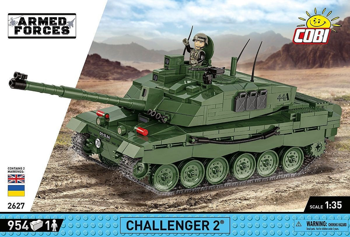 Cobi Blocks Challenger 2 954 Blocks
