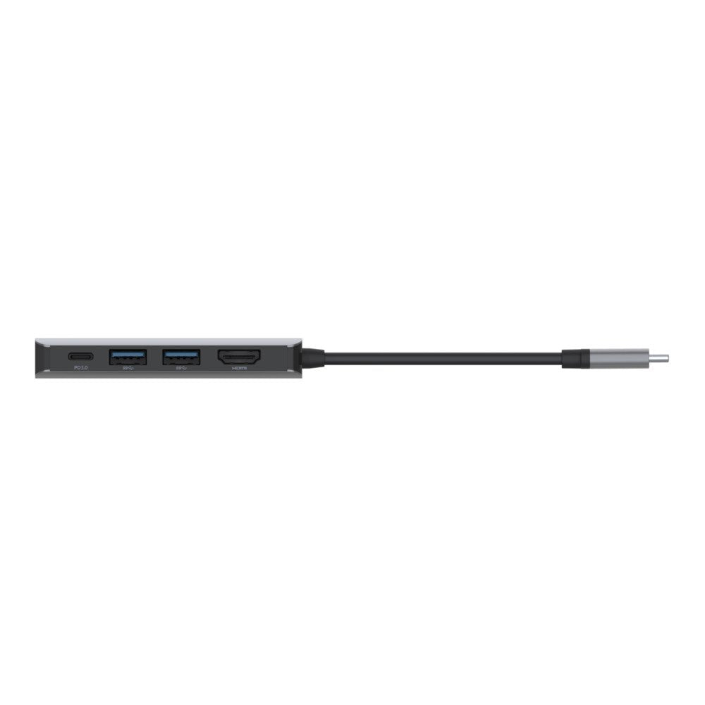 Adaptador Multimedia Belkin Avc006btsgy Usb-C A Usb-C Pd 2xusb 3.0 Hdmi 4k 100w