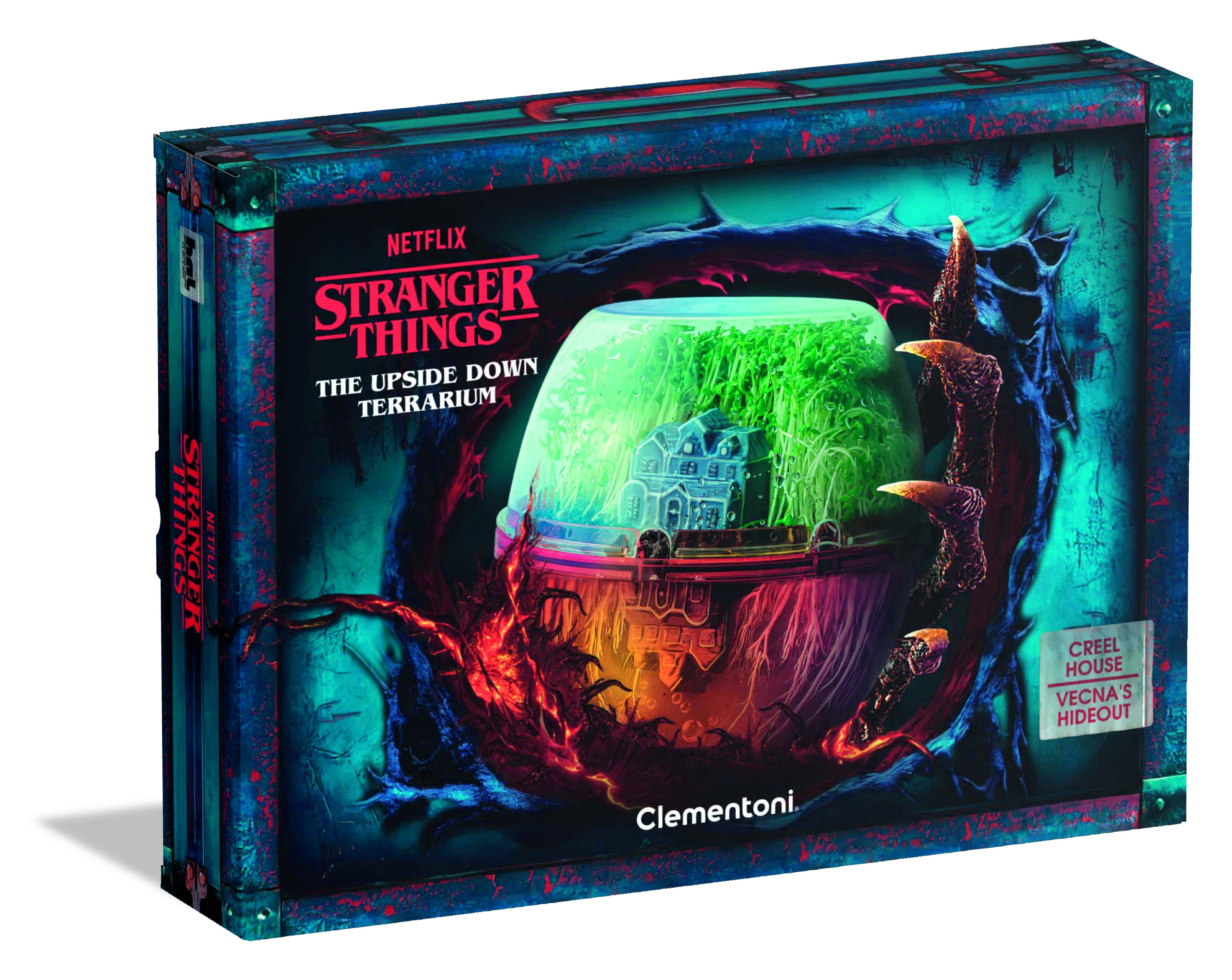 Clementoni Stranger Things - Terrario "Shadow World", Caja De Experimentos