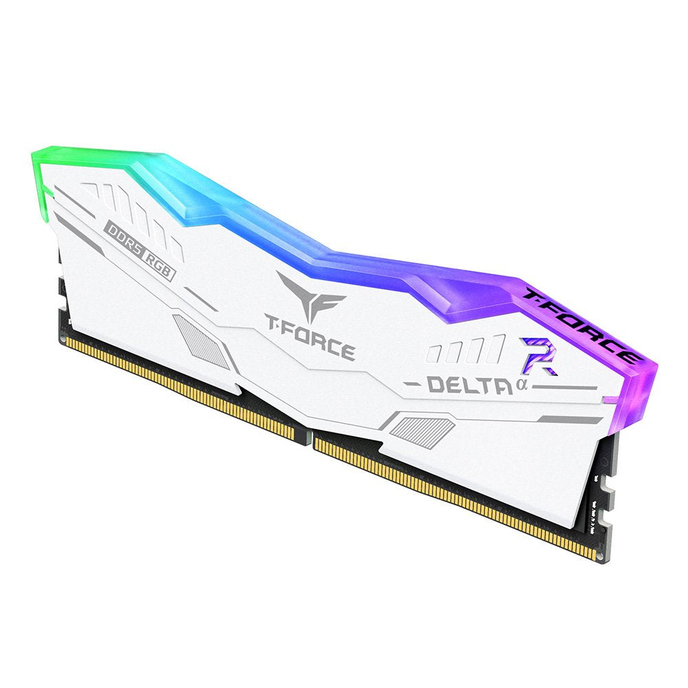 Memoria Ddr5 32gb 2x16gb 6000mhz Teamgroup Delta Rgb White Cl 38 1.25v Am5