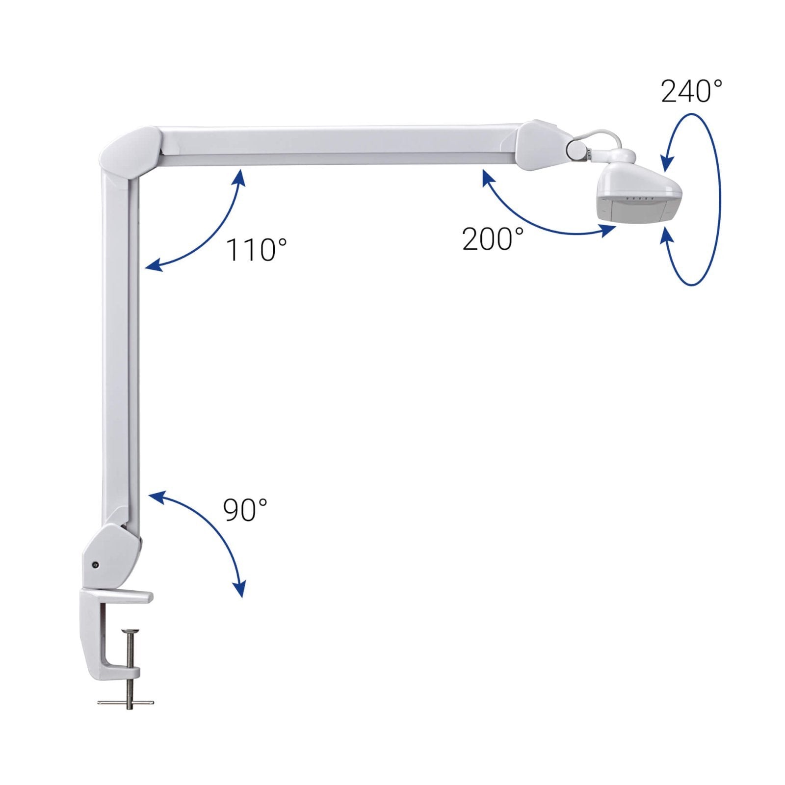 Lámpara Maul 8205802  De Mesa Blanco