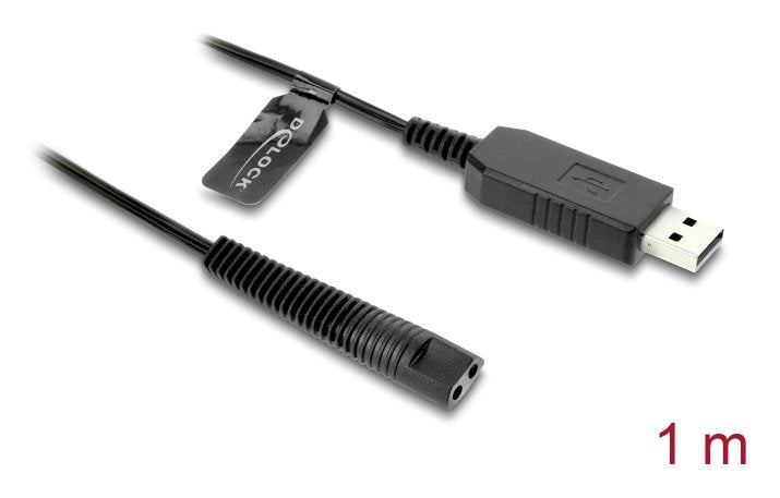 Delock Usb Cable De Carga 12 V Para Elektrorasierer Kompatibel Con Braun Series 1, 3,