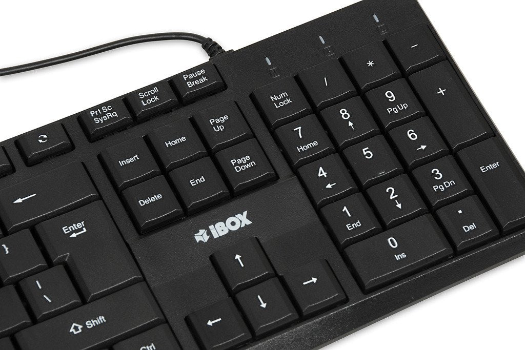 EAN 5903968681289 - iBox IKC2010B teclado Hogar USB QWERTY Inglés Negro imagen 5