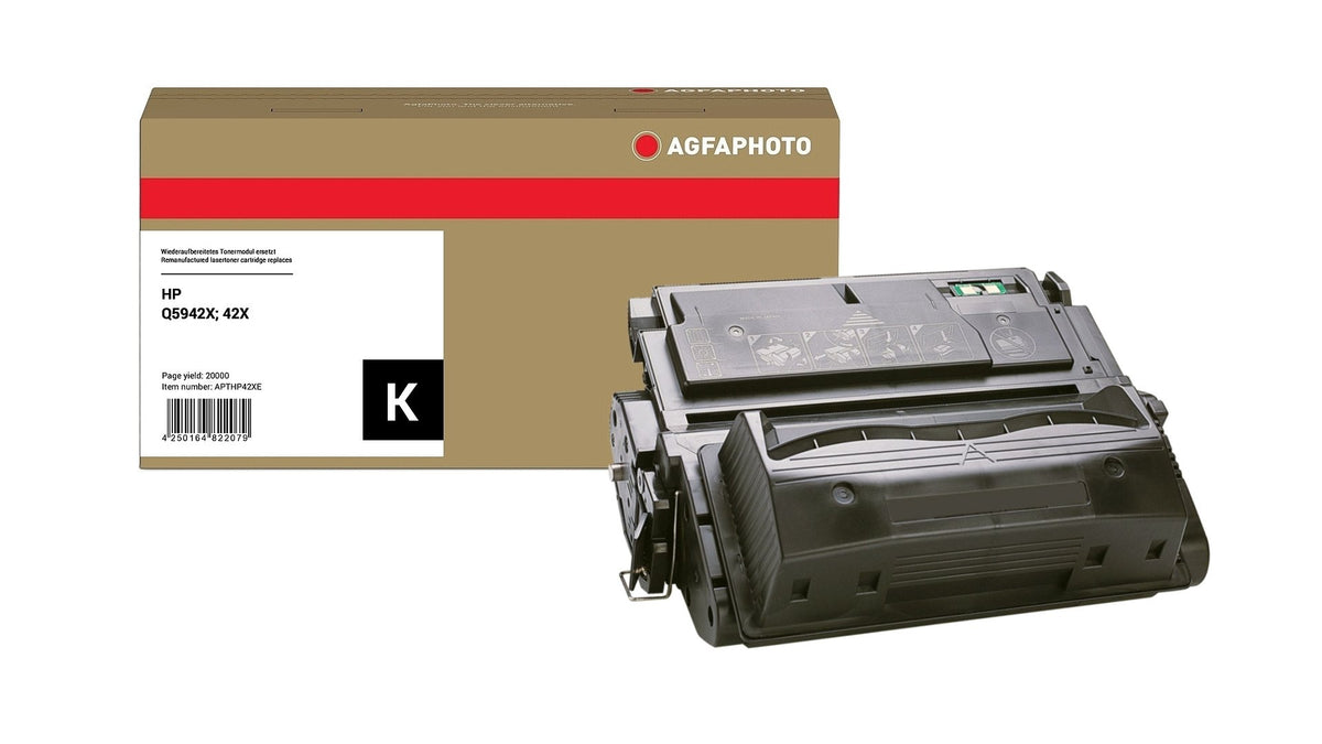 EAN 4250164822079 - AgfaPhoto APTHP42XE cartucho de tóner 1 pieza(s) Compatible Negro imagen 1