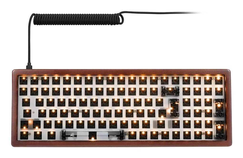 EAN 4044951042609 - Sharkoon SKILLER SGK50 S2 teclado Hogar USB Madera imagen 3