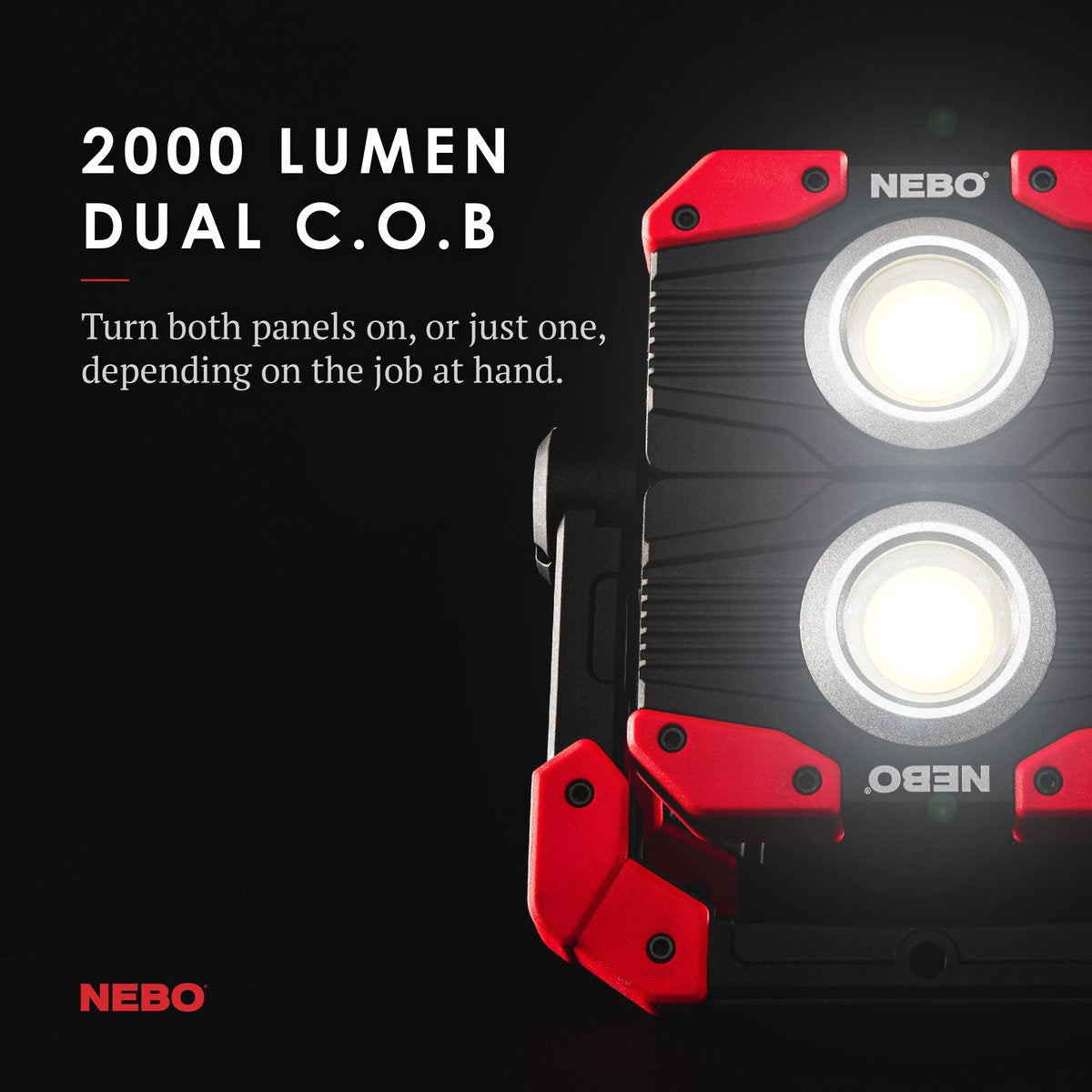 Foco De Trabajo Omni 2k. Recargable. Nebo