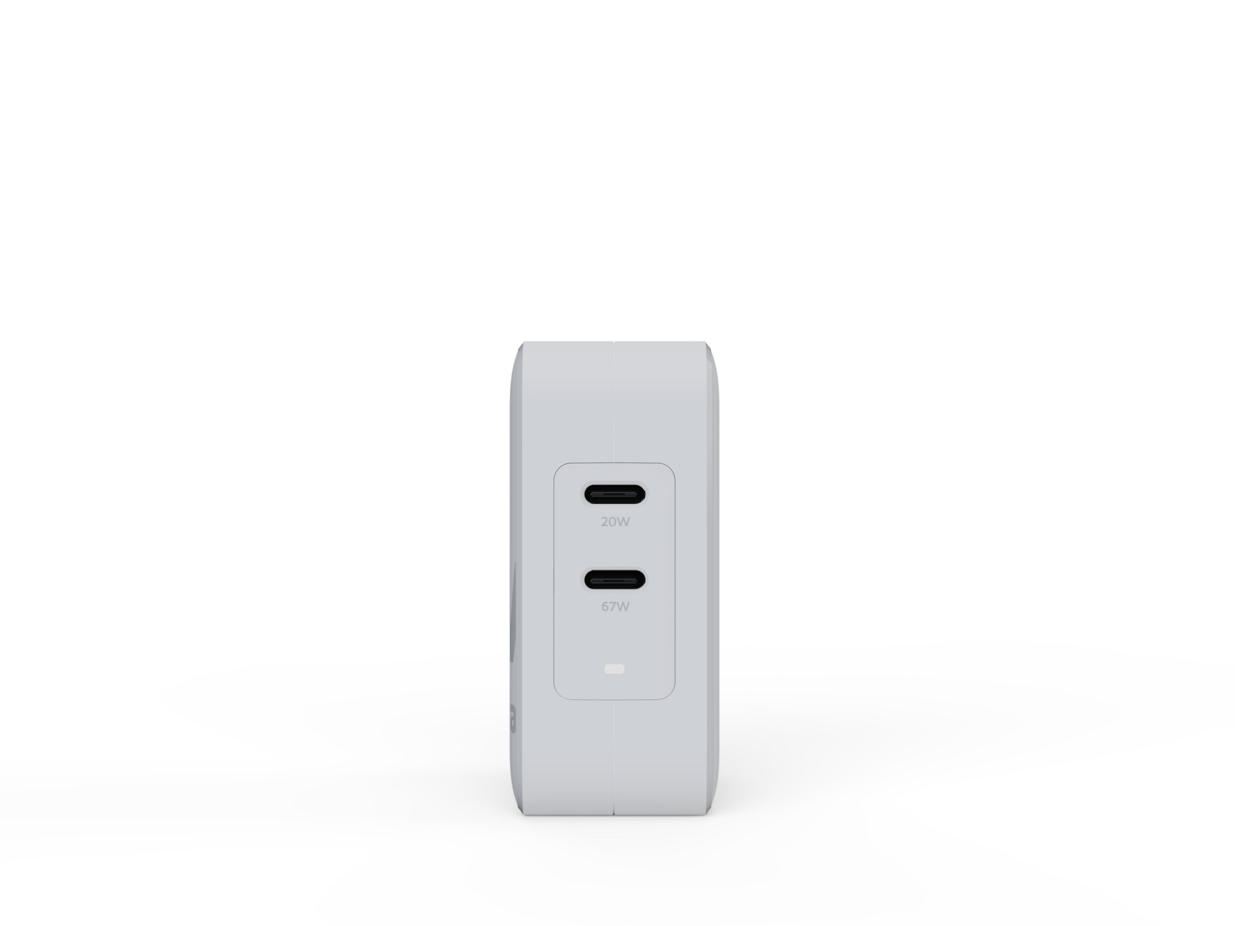 Cargador De Pared Universal Xtorm Xvc2067 2xusb Tipo-C + Cable Usb Tipo-C 67w
