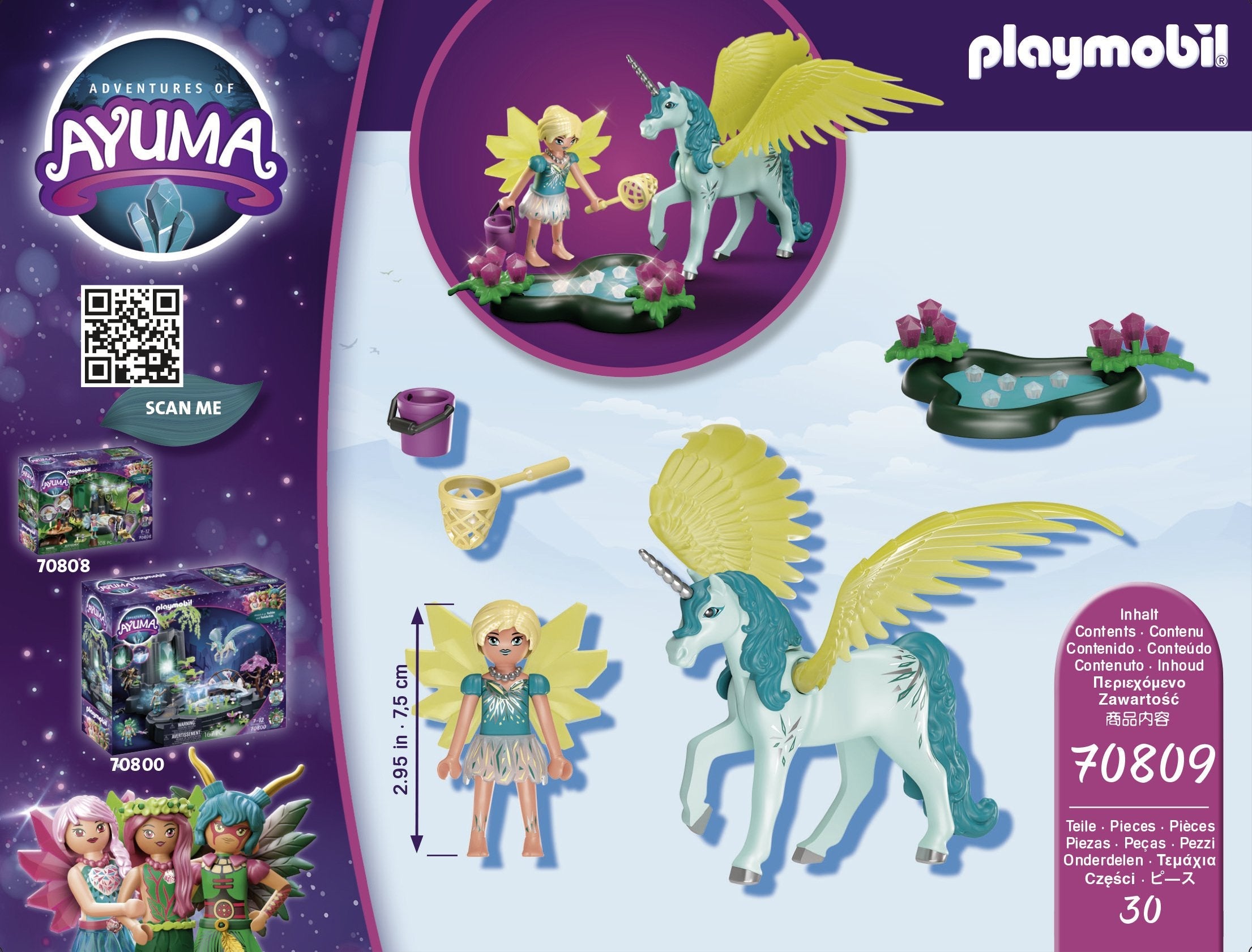 Playmobil 70809 Crystal Fairy Con Unicornio