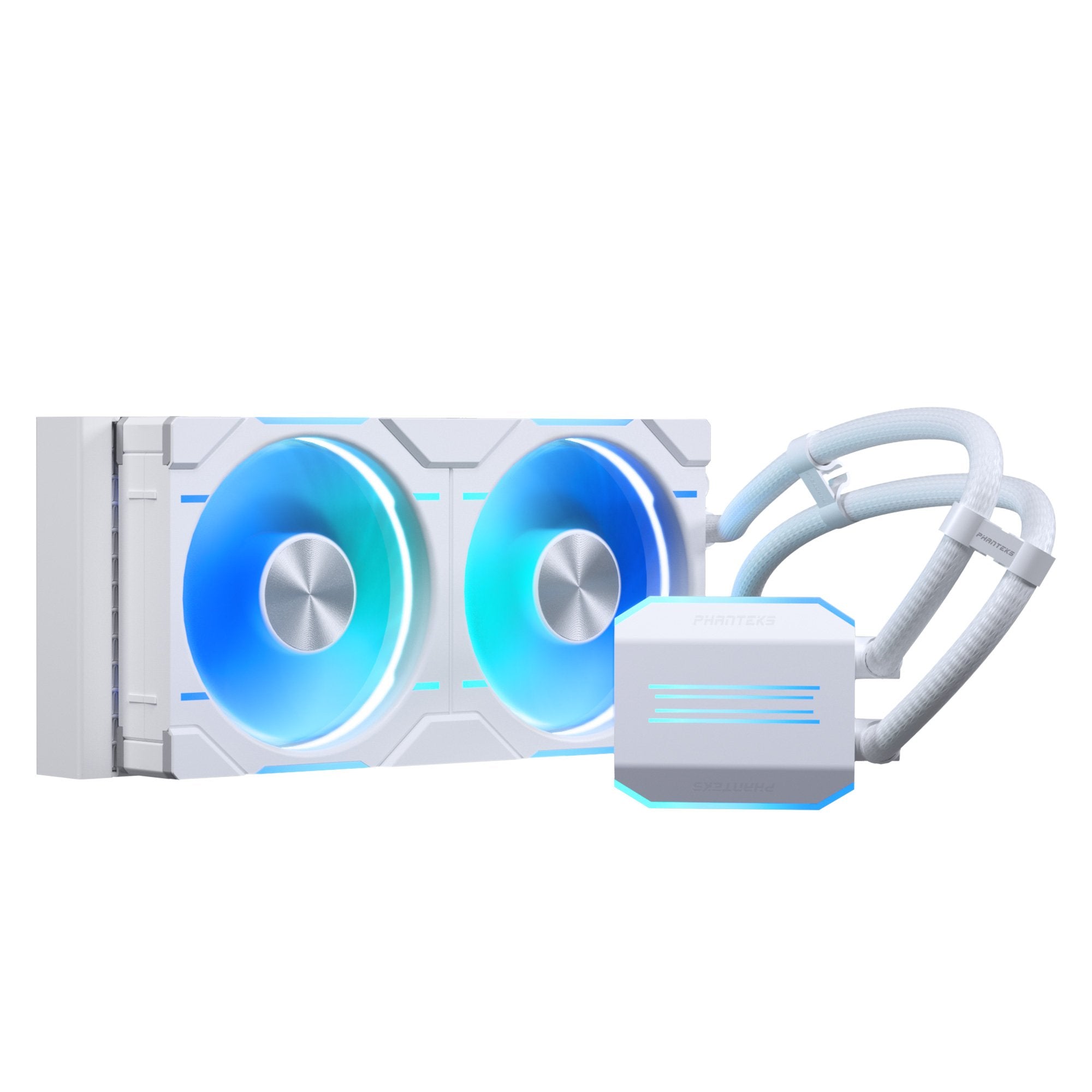 Phanteks Glacier One 240d30 Drgb Aio Wasserkühlung - Blanco