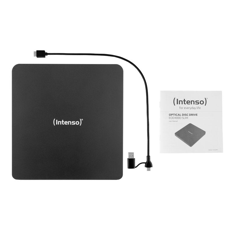 Intenso External Disc Drive Cd Dvd Brenner Eod 400d