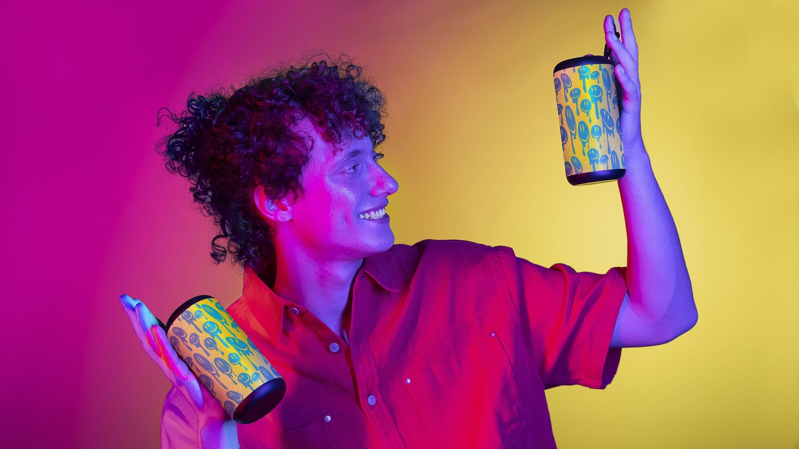 Cellularline Music & Sound Azultooth Vertical Speaker Smile