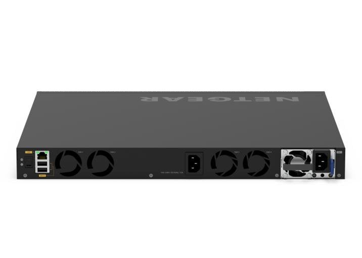Switch  Netgear Gsm4328-100ajs Gestionado L3 Gigabit Ethernet (10/100/1000) Energía Sobre Ethernet (Poe) 1u Negro