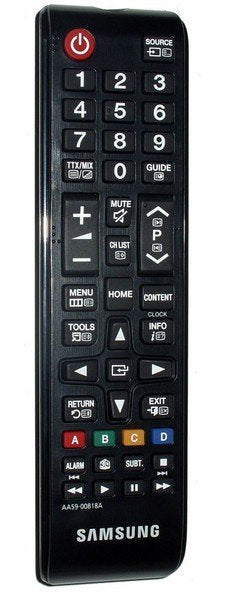 Samsung Aa59-00818a Mando A Distancia Ir Inalámbrico Tv Botones