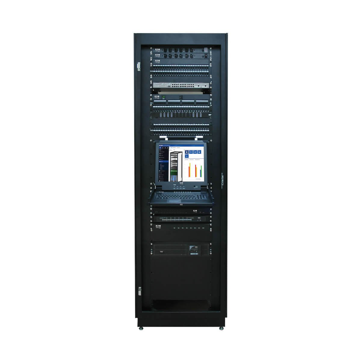 EAN 0037332123770 - Tripp Lite SR42UB armario rack Rack o bastidor independiente Negro imagen 6