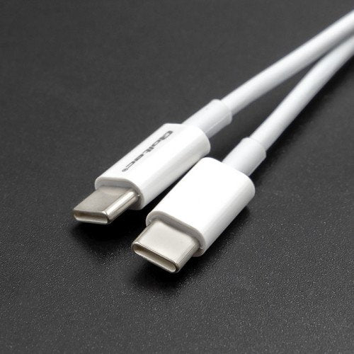 Qoltec 52360 Usb 2.0 Tipo C Cable Usb 2.0 Tipo C 60w Qc 3.0 Pd 1.5m White