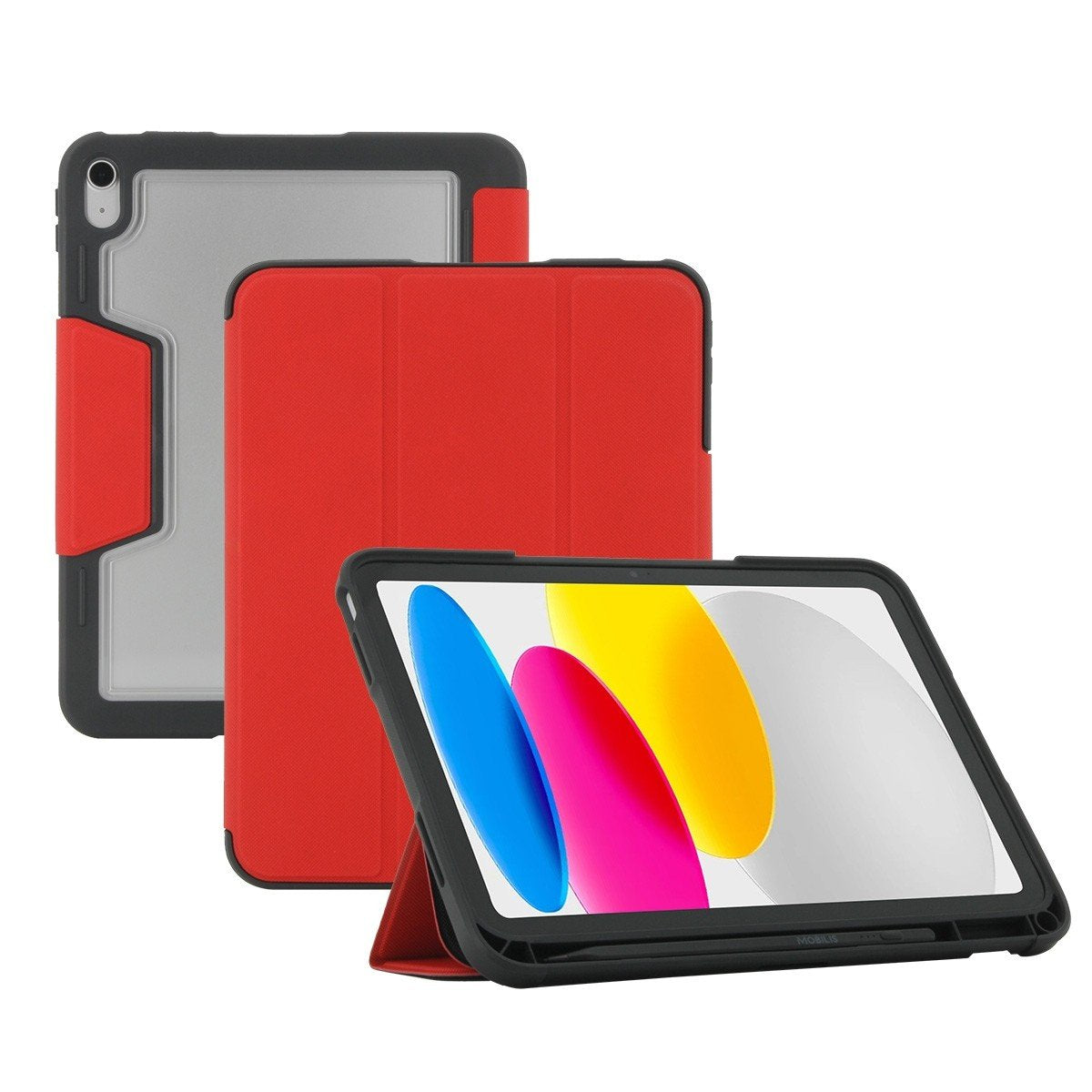 Mobilis Ultra Rugged Case Ipad 11'' 2025 Ipad 10.9'' Red