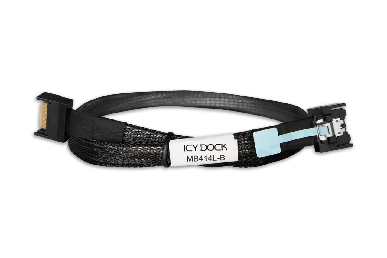 EAN 4713227446587 - Icy Dock MB414L-B accesorio y pieza para dispositivo de almacenamiento de datos Cable imagen 1