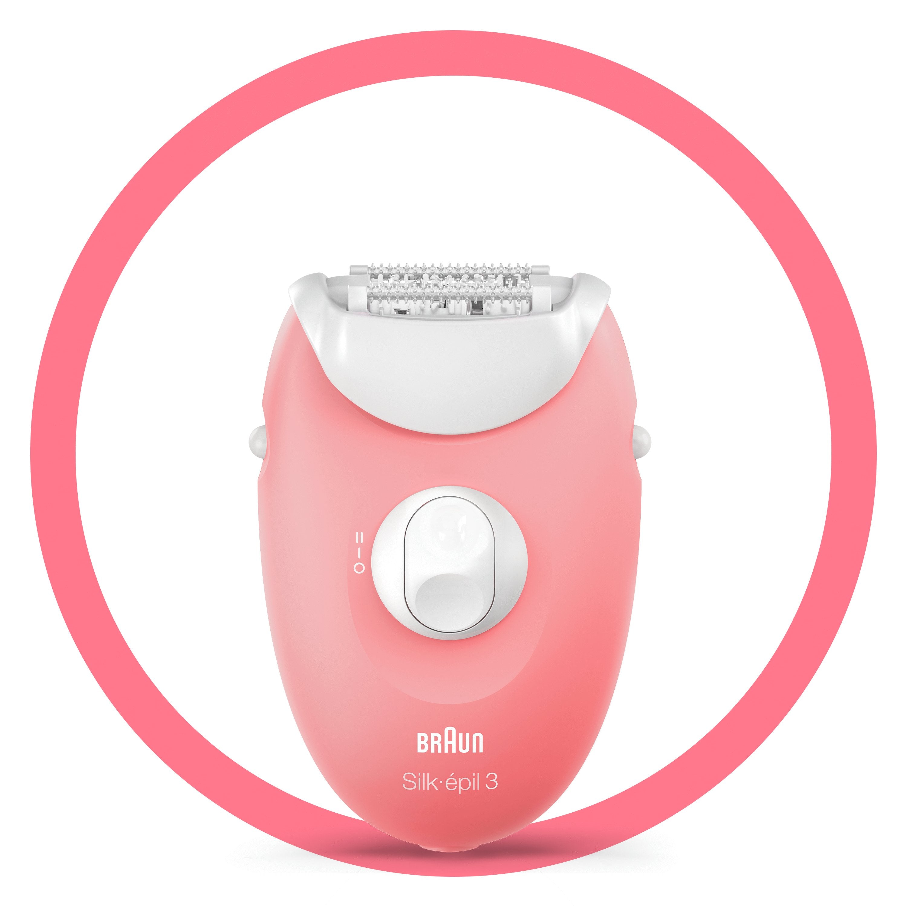 Depiladora Braun 176 Rosa/Blanco