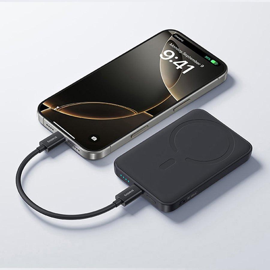 EAN 6932172690434 - Baseus EnerFill FM11 10000 mAh Cargador inalámbrico Negro imagen 4