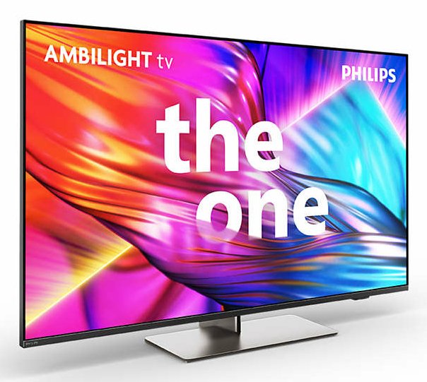 Philips The One 55pus8949/12, Televisor Led De 139 Cm 55", Antracita/Cromo, Ultrahd/4k, Wlan, Ambilight, Dolby Vision, Hdr, Panel De 120 Hz 55pus8949/12
