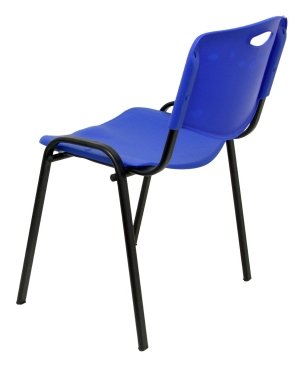 Pack 4 Sillas Confidente Modelo Robledo Plástico Azul Piqueras Y Crespo  Pack 4 Sillas Confidente Modelo Robledo Plástico Azul Piqueras Y Crespo Pack426iaz