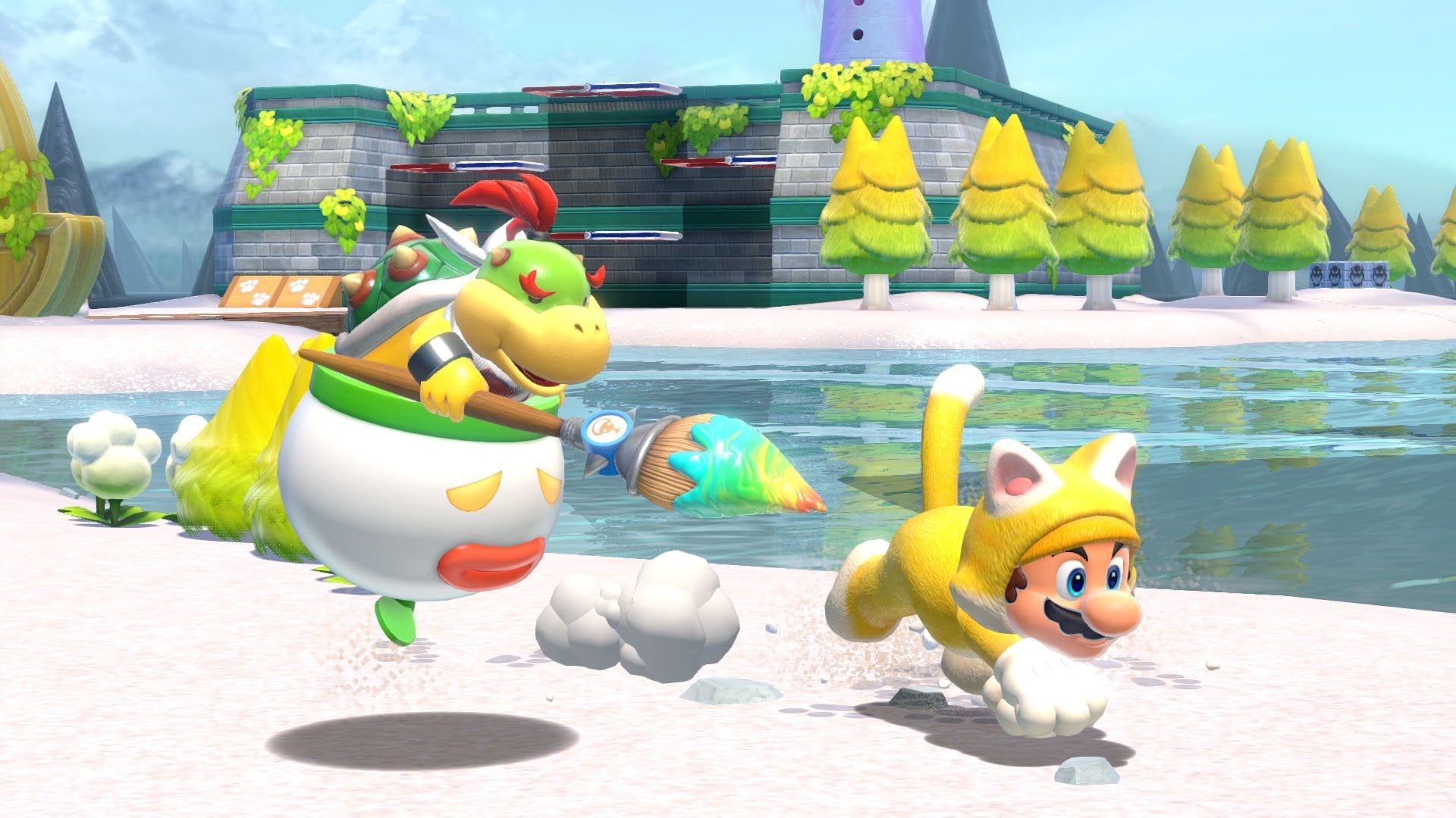 Juego Para Consola Nintendo Switch Super Mario 3d World + Bowsers Fury