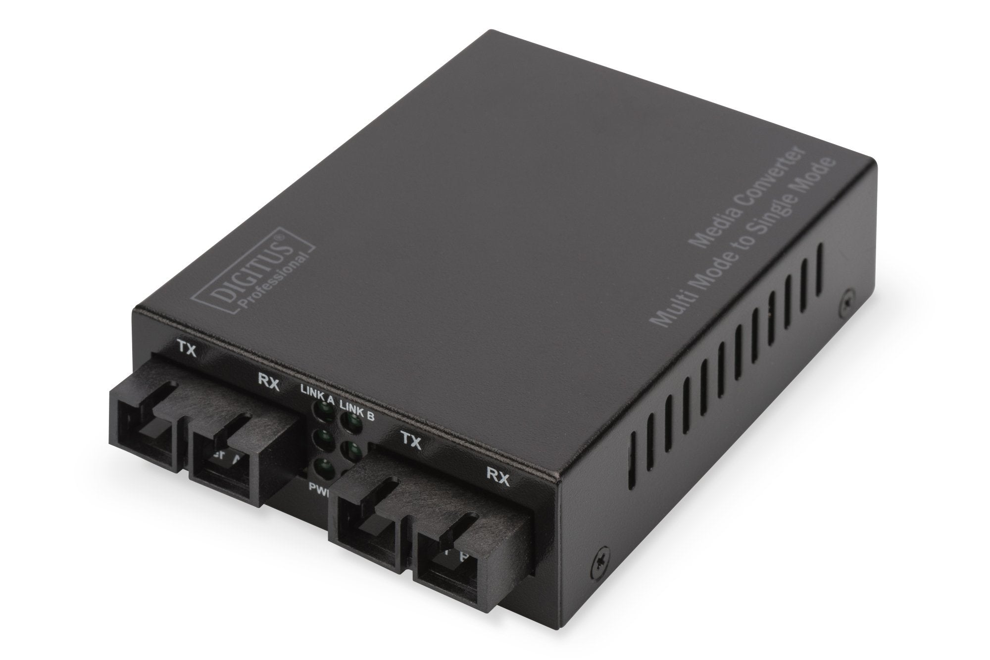 Convertidor De Medios Digitus Gigabit Multimodo Monomodo, Sc Sc