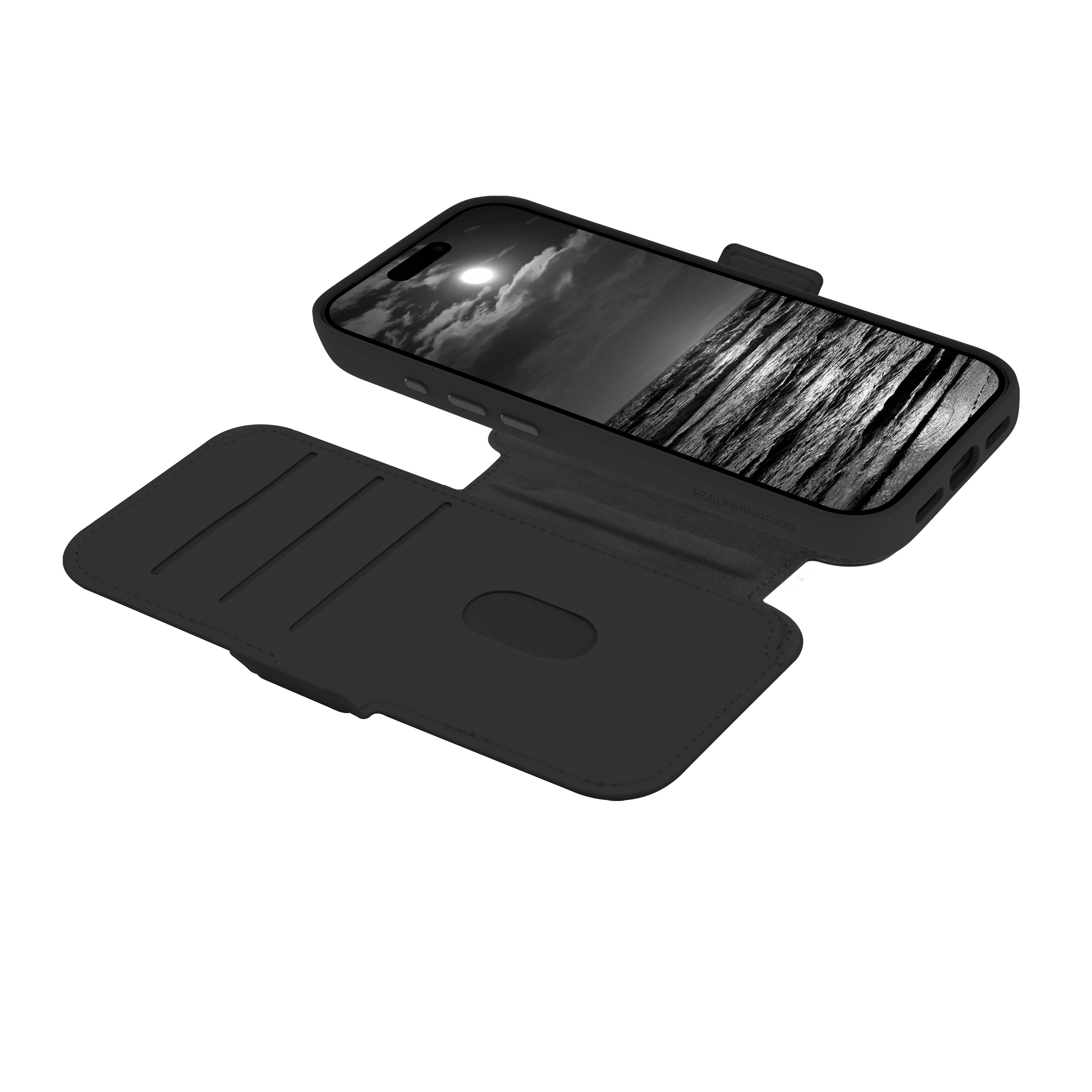 Funda Dbramante1928 Lynge Ms Icon Para Iphone 17 Pro Folio Negro