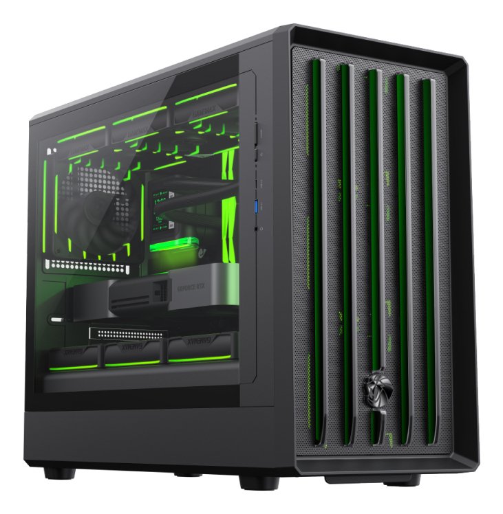Caja Pc Gamemax  Case  Claw 360 Bk  M-Atx