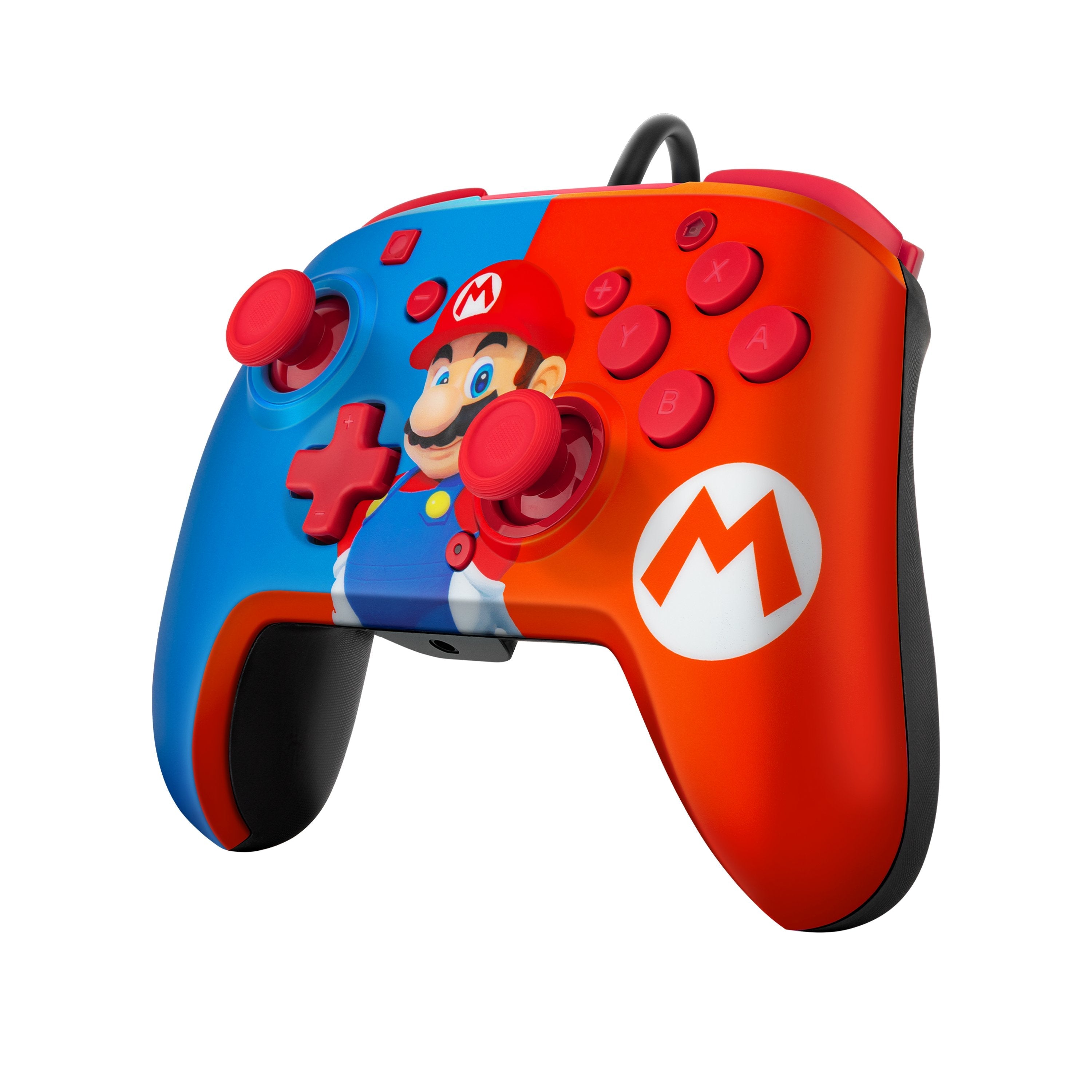 Contoller Wired Faceoff Deluxe Mario
