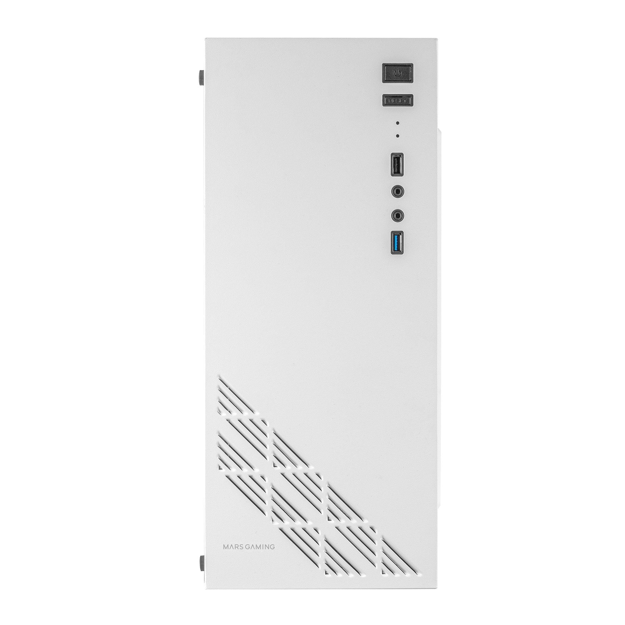 Caja Gaming Semitorre Mars Gaming Mc100 Blanca