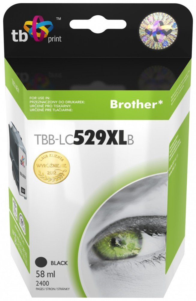 EAN 5901500503655 - TB Print TBB-LC529XLB cartucho de tinta 1 pieza(s) Negro imagen 1