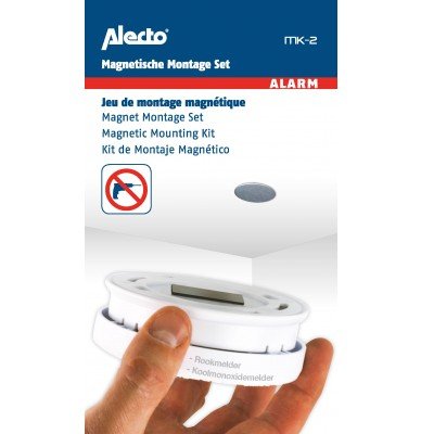 EAN 8712412571543 - Alecto MK-2 kit de montaje Blanco Metal imagen 1