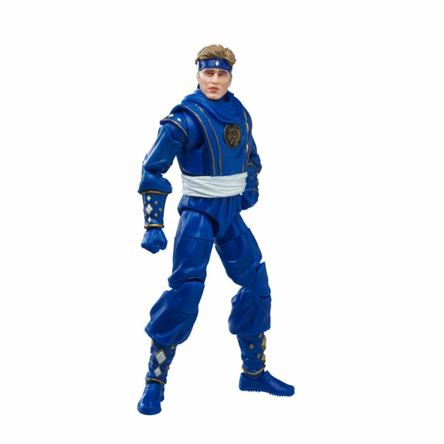 Figura Ninja Blue Ranger Power Rangers Lightning Collection 15cm