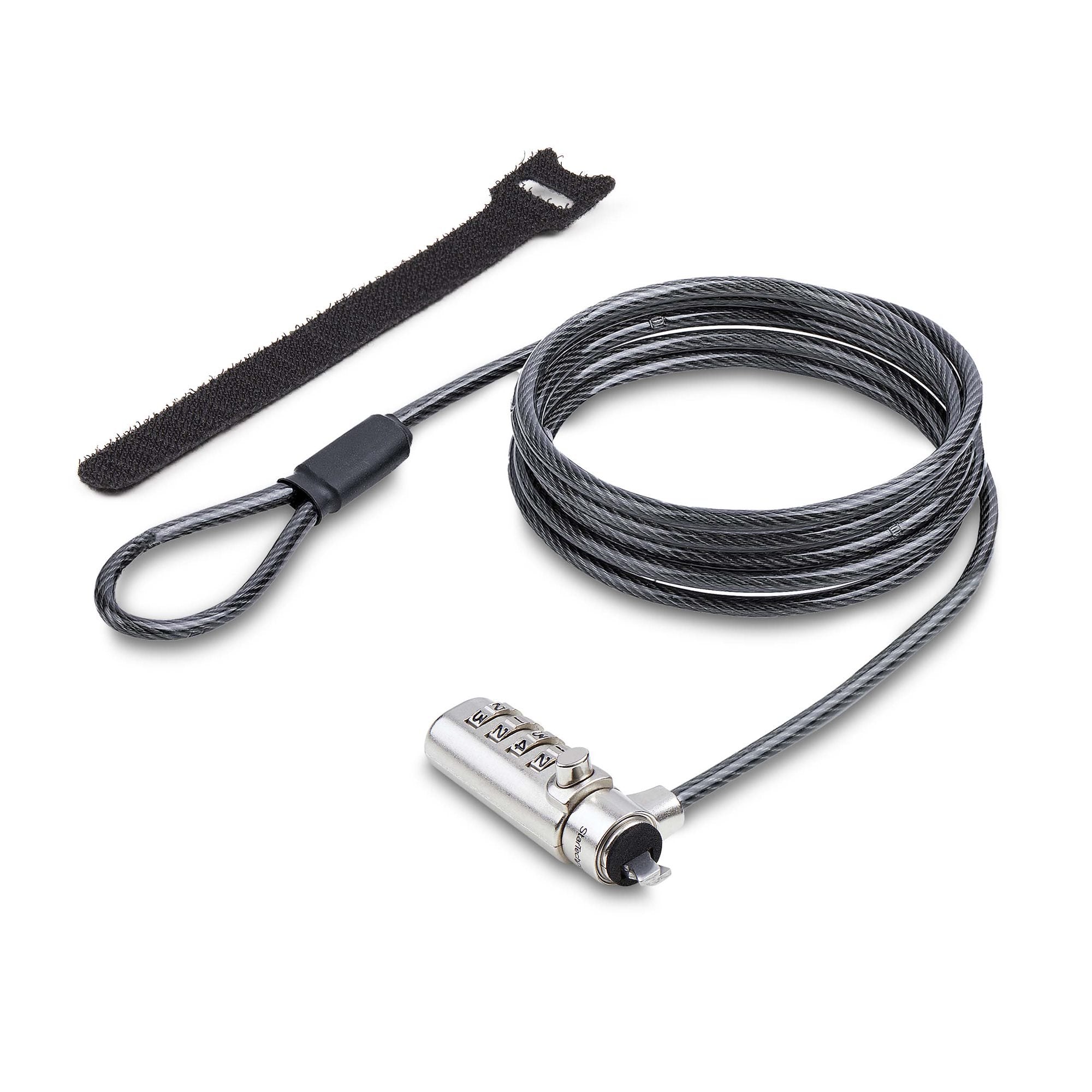 EAN 0065030900720 - StarTech.com SNBLC4D-LAPTOP-LOCK cable antirrobo Negro, Plata 2 m imagen 8